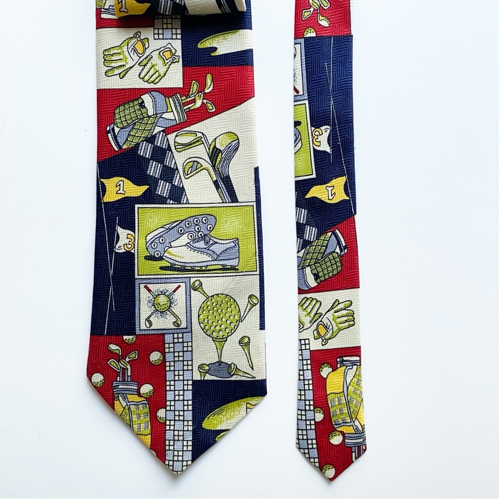 Empire High Fashion Men's Necktie Tie Polyester Golf Equipment Panels